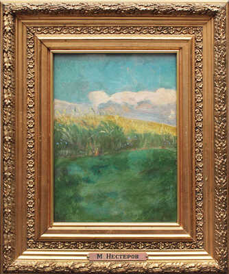 Нестеров Михаил Васильевич. В поле